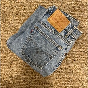 Vintage 90’s Levi’s 512 Slim Fit Tapered Leg Zip Pants.#234